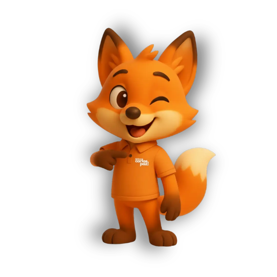 Serrito, mascota de la marca, como alquileres carlos paz.